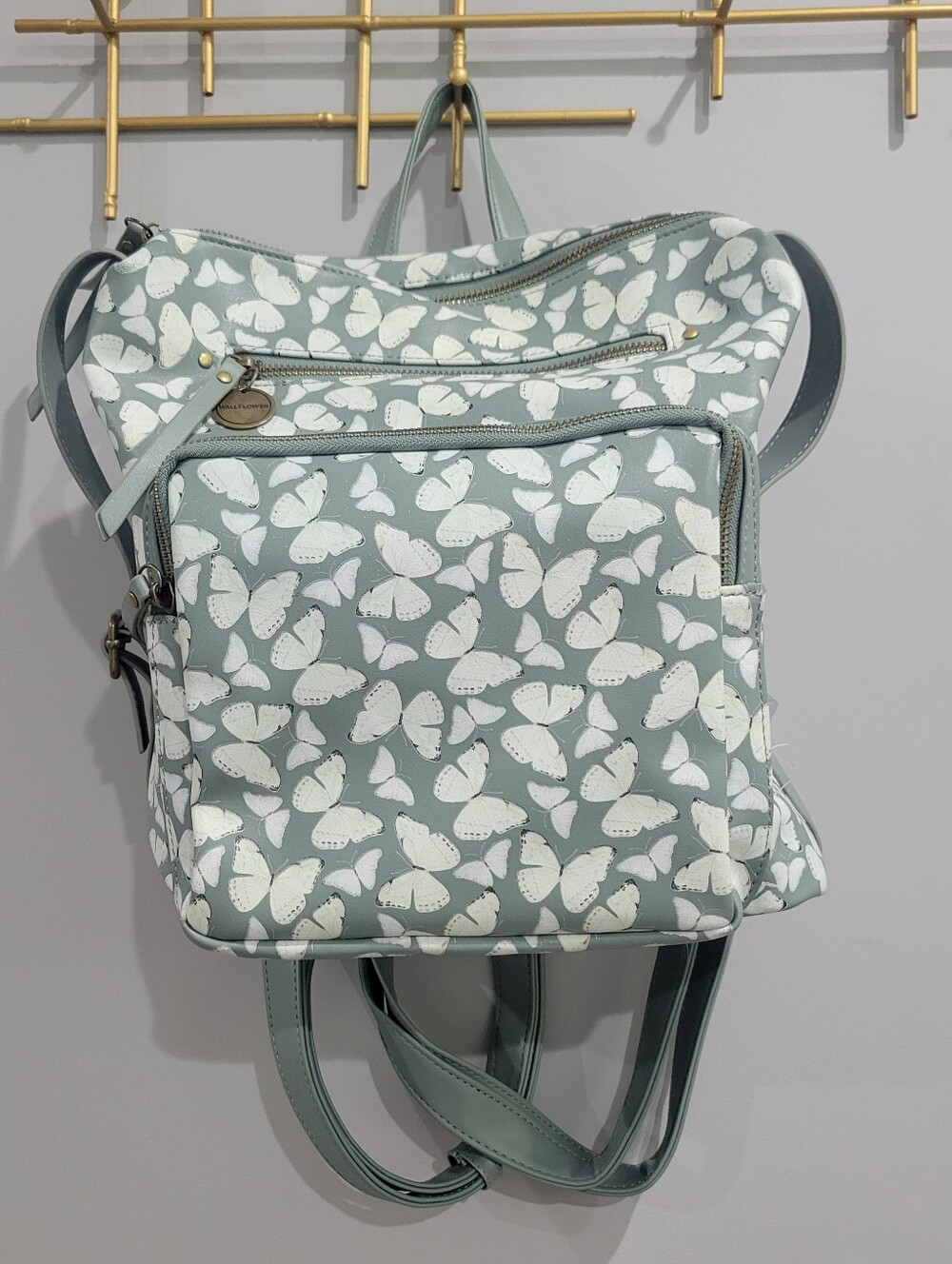 Wildflower Butterfly Backpack Medium Size *flawed